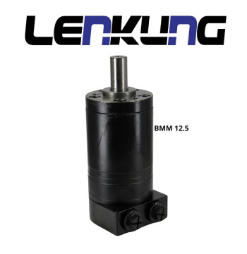 MOTOR HIDR. OMM12,5CC EJE 16MM LISO CHAVETADO